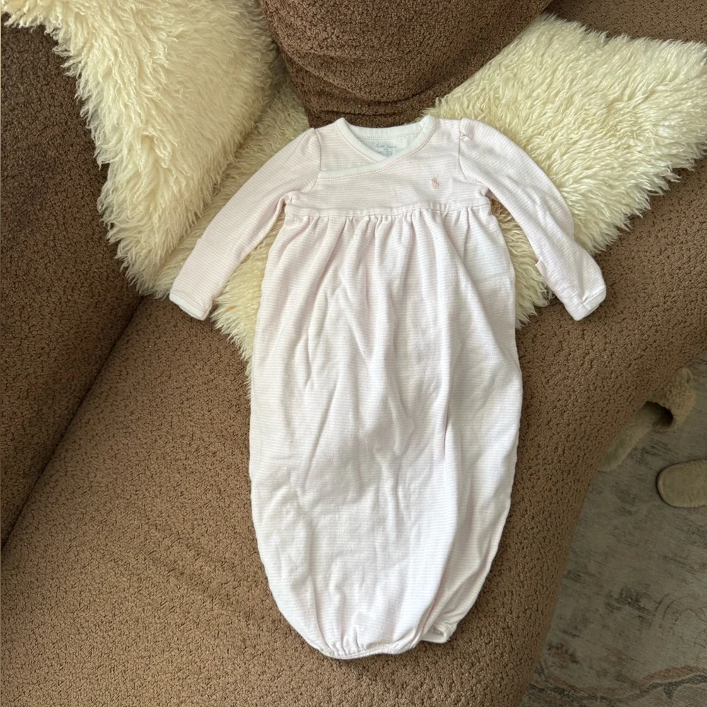 Ralph Lauren Baby Sleeper Gown